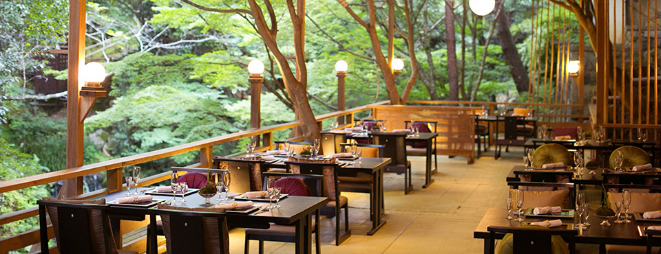 結婚式場 日本庭園 料亭 しょうざんリゾート京都 渓涼床