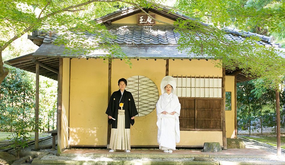 フォトウエディング 日本庭園と邸宅撮影 追加プラン