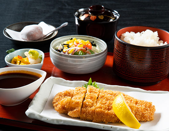 旨だれソース鶏カツ御膳