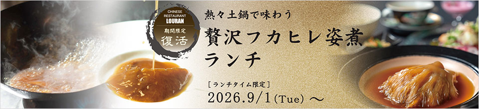 贅沢フカヒレ姿煮ランチ